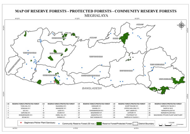 Reserved Forests: Forests & Environment Department, Government of Meghalaya